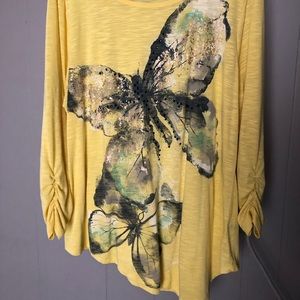 Cato butterfly top.